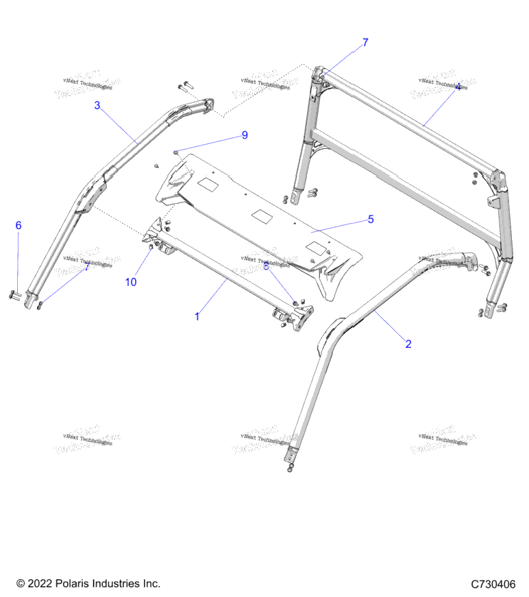 Chassis, Cab Frame G24gxp99