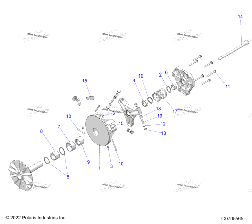 Drive Train, Primary Clutch G24gxp99