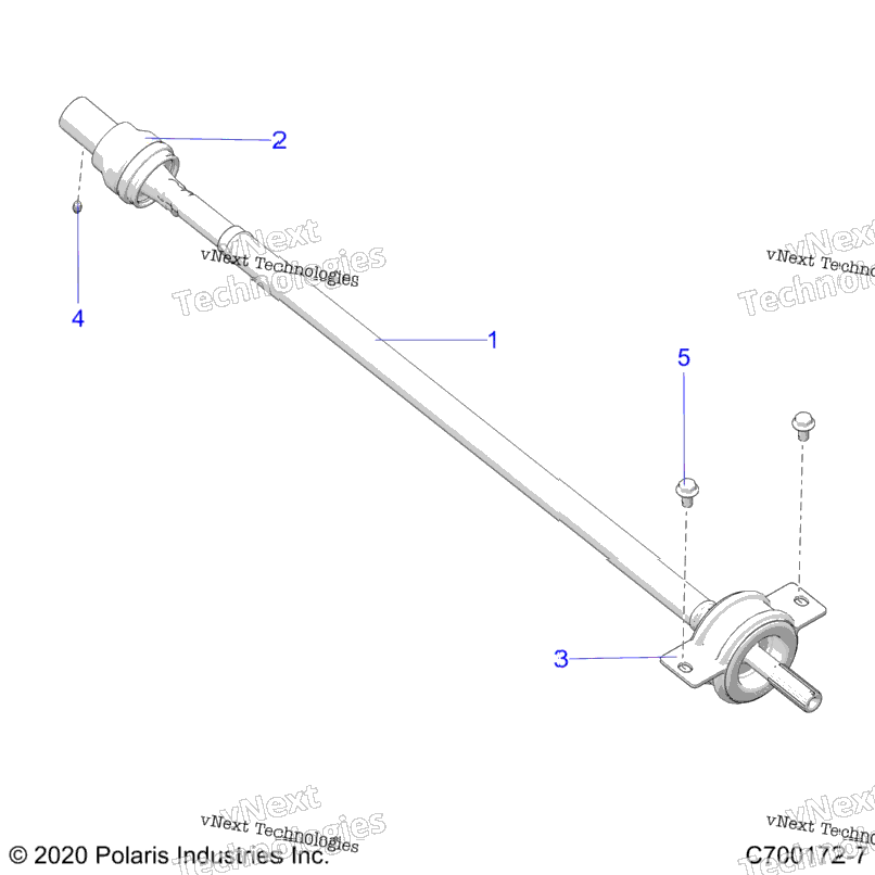 Drive Train, Rear Prop Shaft G24gxp99