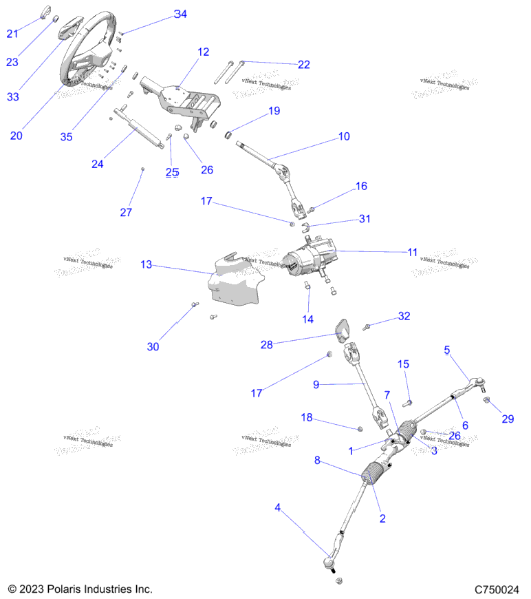 Steering, Steering Asm. G24gxp99