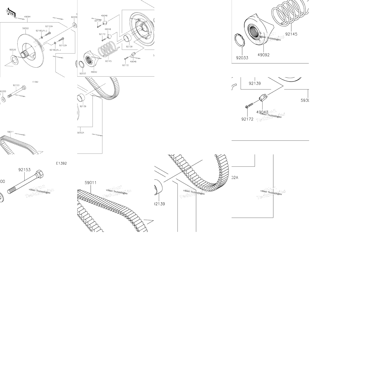 Driven Converter/Drive Belt