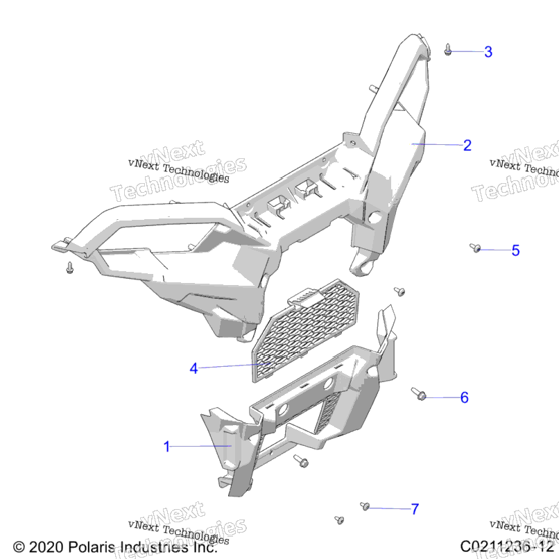 Body, Front Bumper A24see57f1/S57c1/C2/C3/Cz/F1/F2/F3/Fz