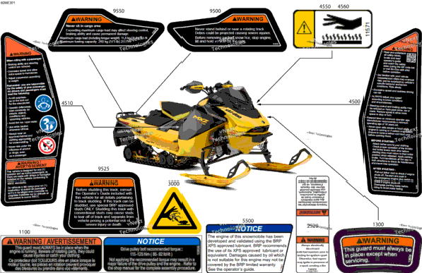 Body - Warning Decals
