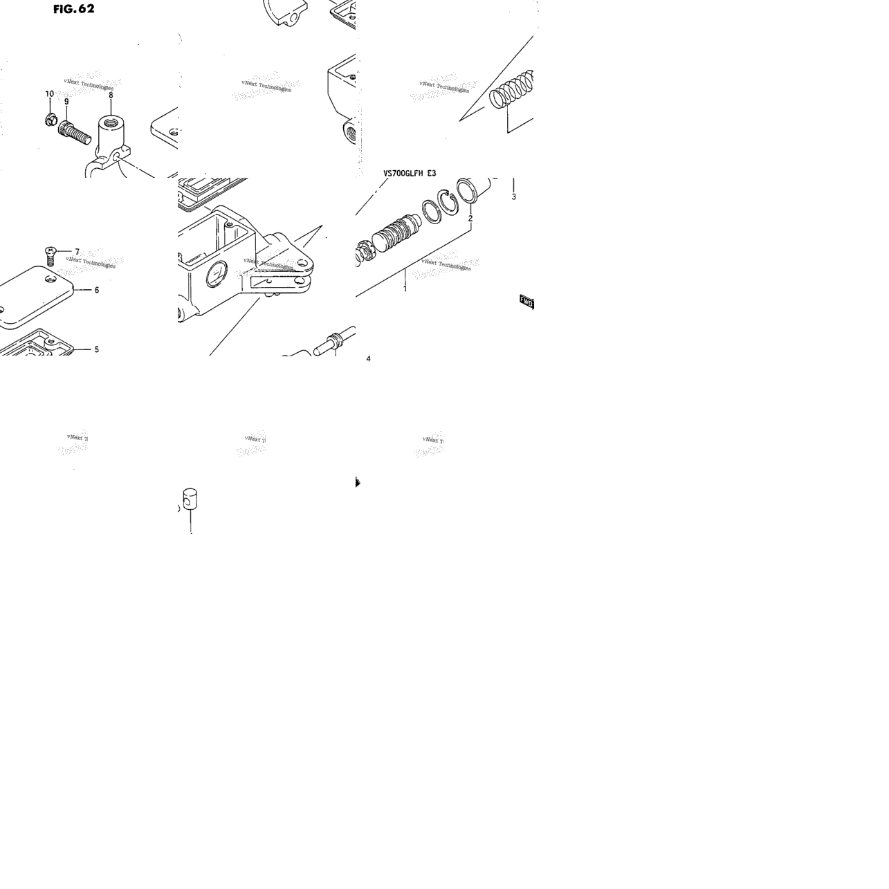 Clutch Master Cylinder (Vs700glpg/Glepg/Glph/Gleph)