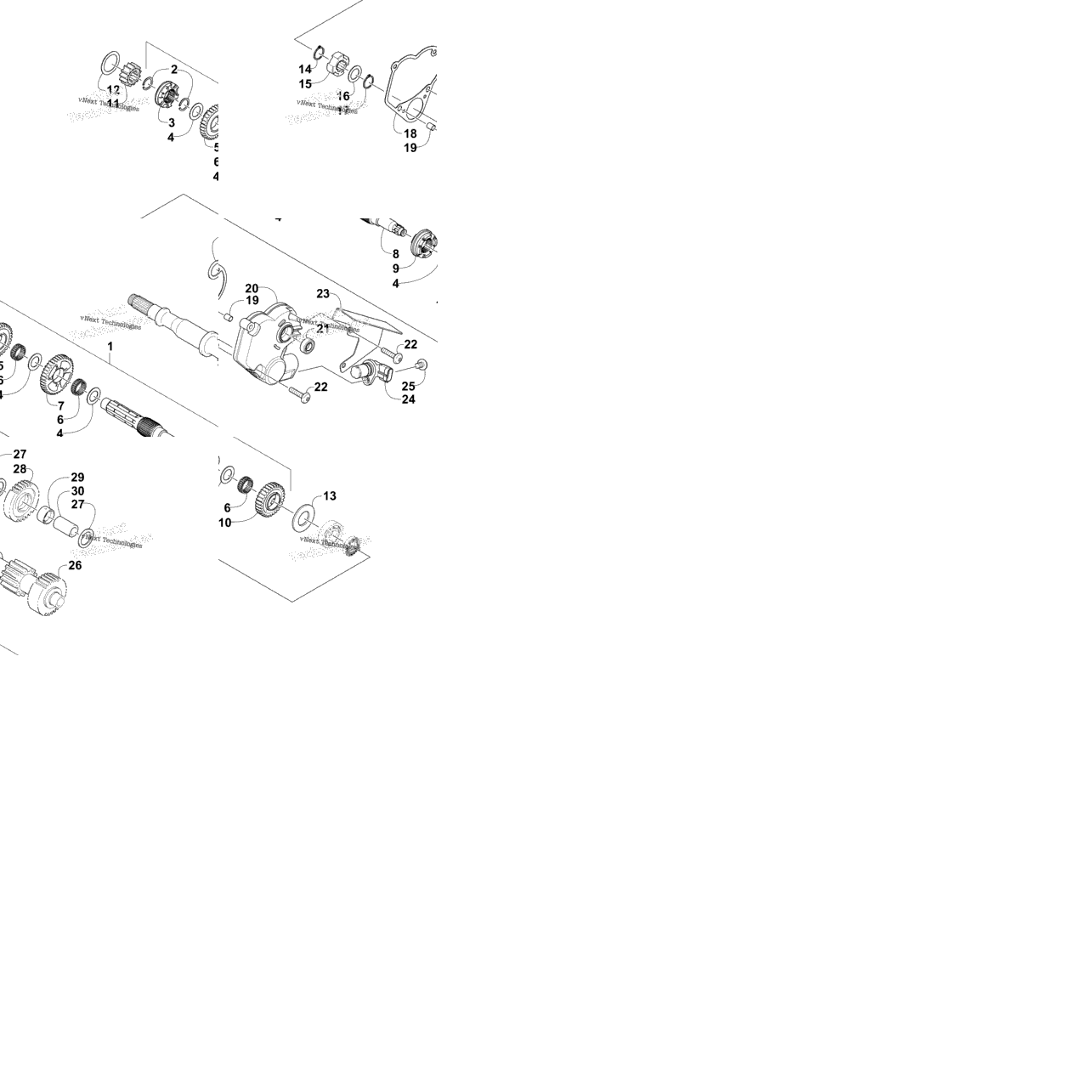 Secondary Transmission Assembly