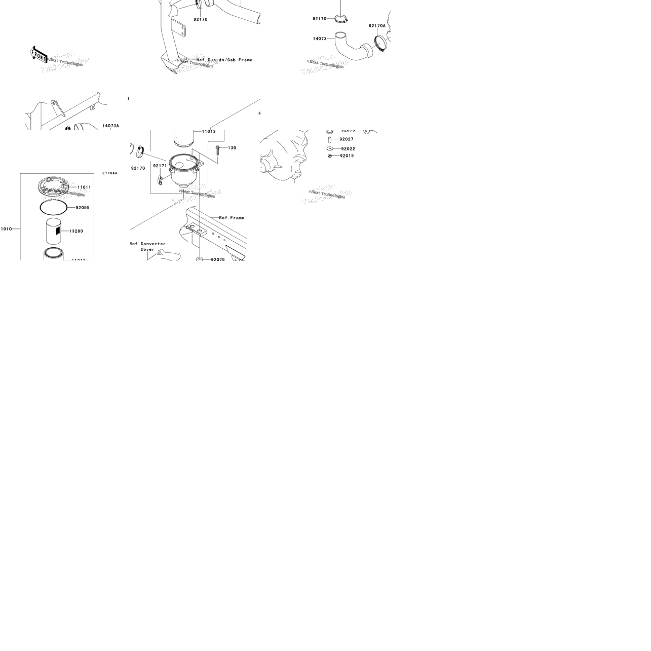 Air Cleaner-Belt Converter (Mbf-Mdf)