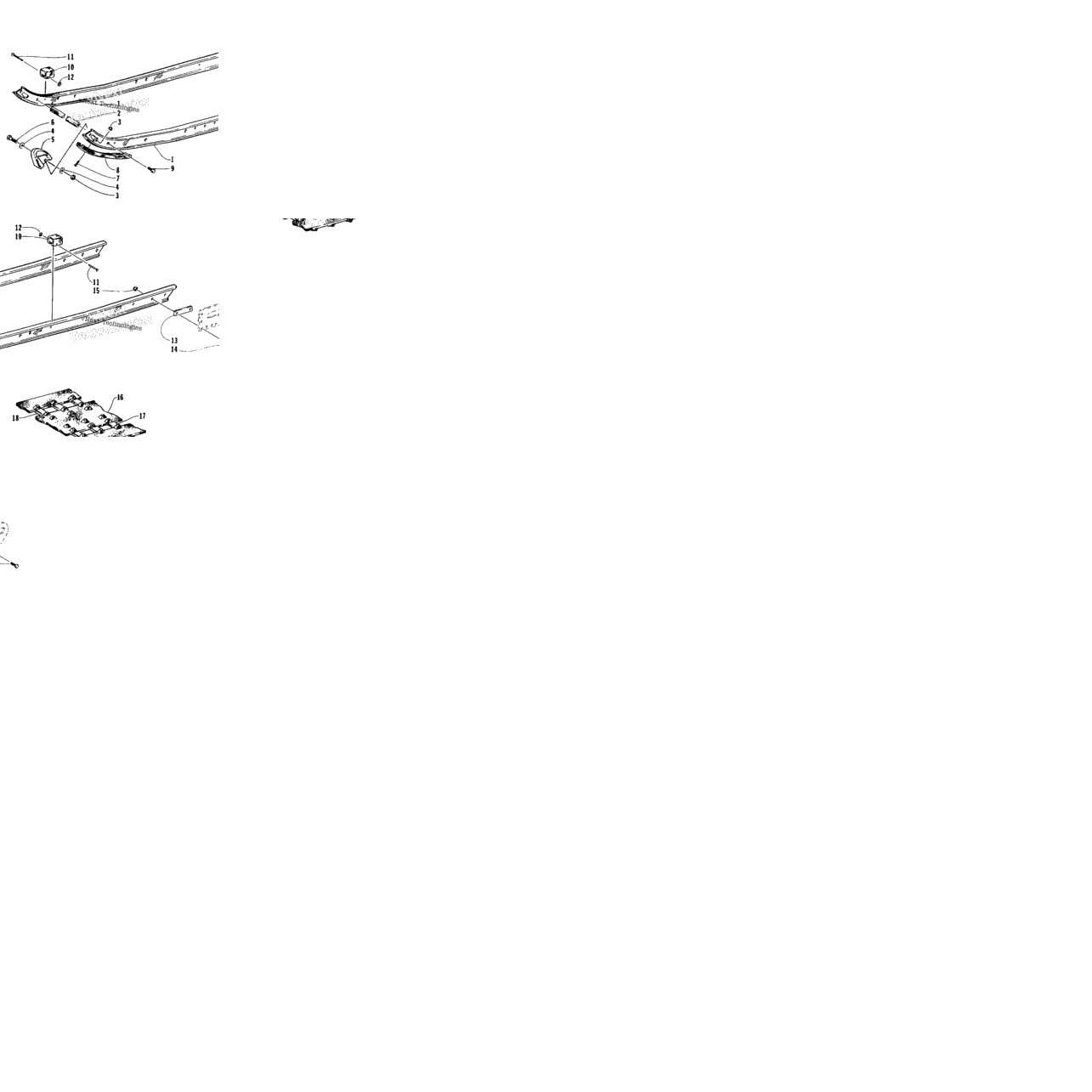 Slide Rail And Track Assembly