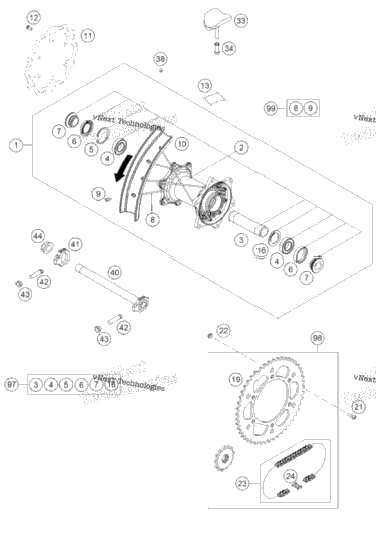 Rear Wheel
