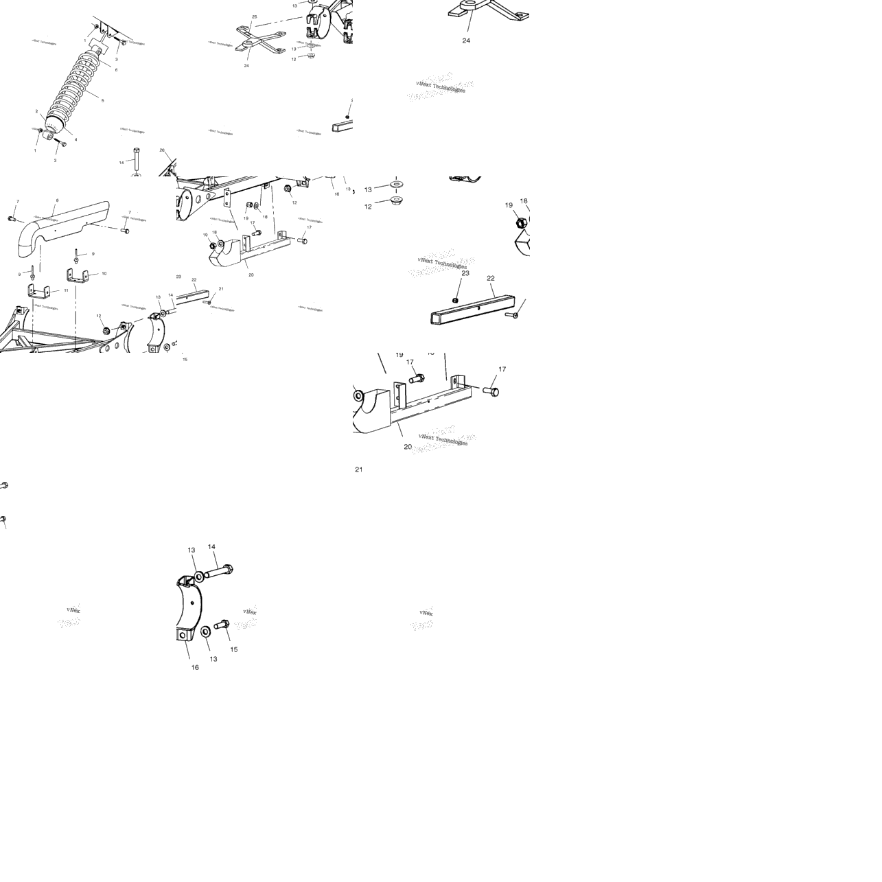 Swing Arm Weldment /Da (4967986798C02)