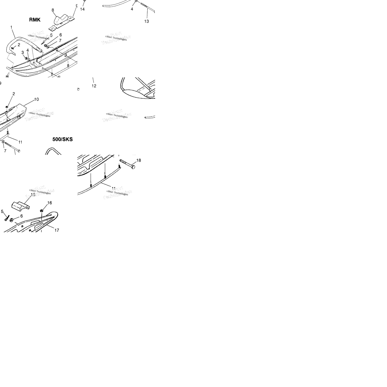 Ski 500 0972764, European 500 E972764, 500 Sks , European 500 Sks E9
