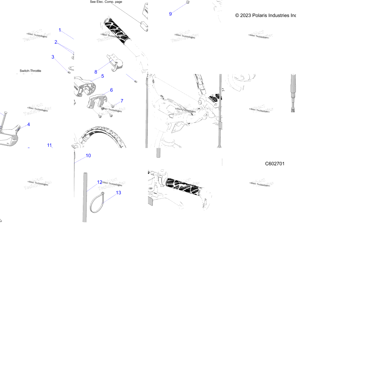 Engine, Throttle Control Asm