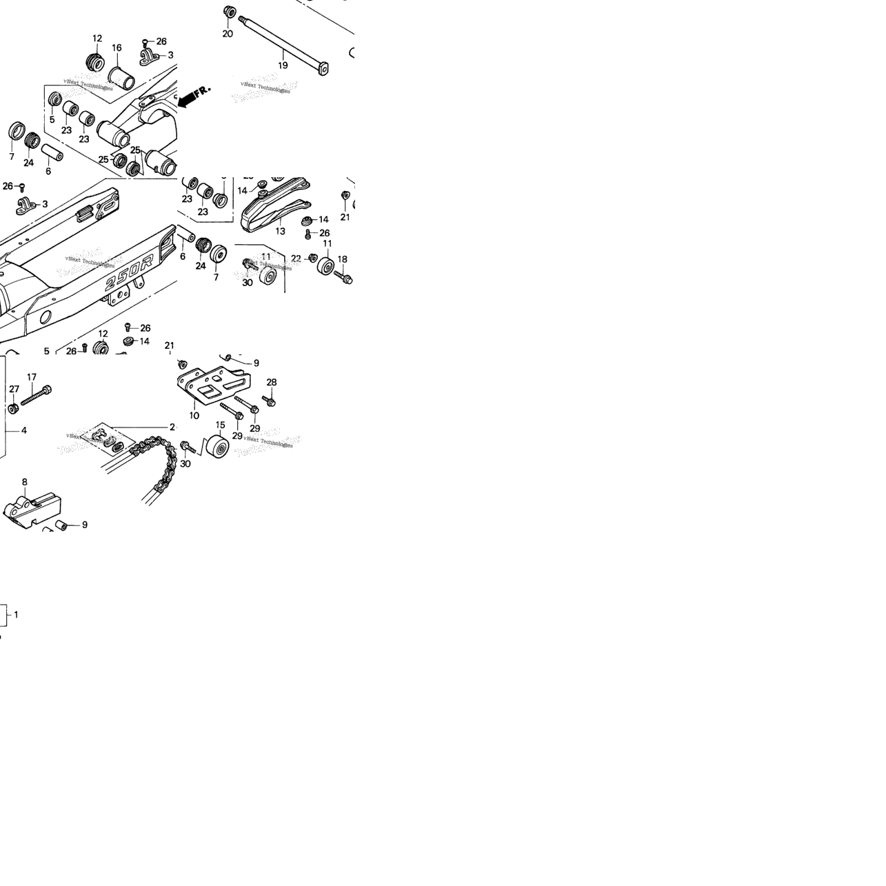 Swingarm 90-91