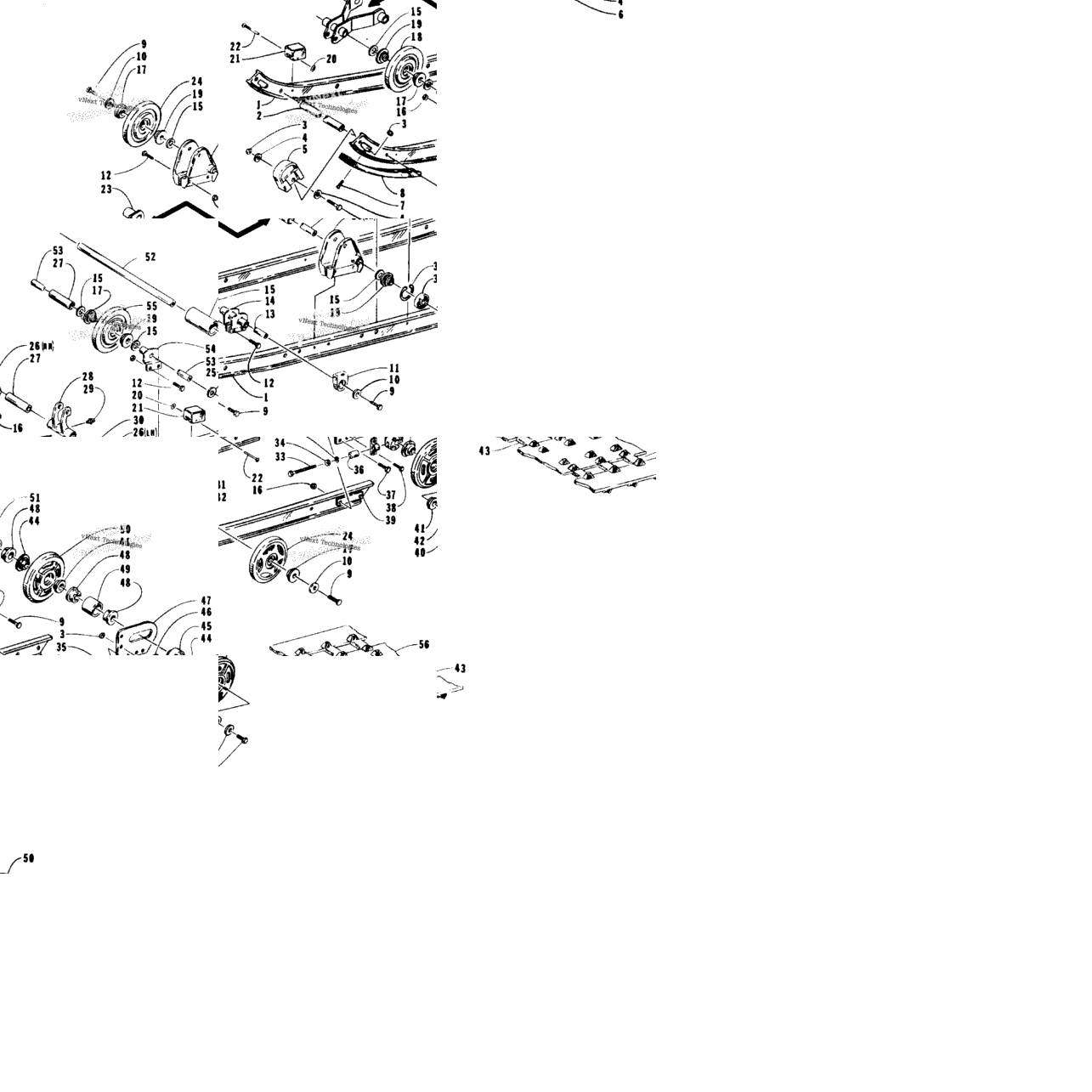 Slide Rail And Track Assembly
