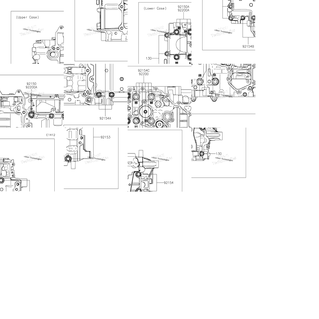 Crankcase Bolt Pattern
