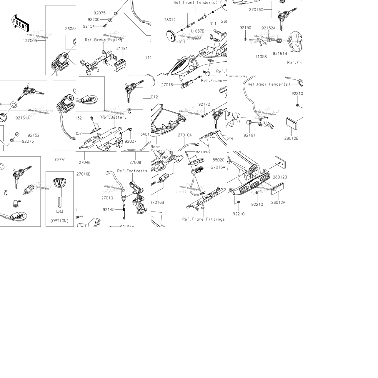 Ignition Switch/Locks/Reflectors