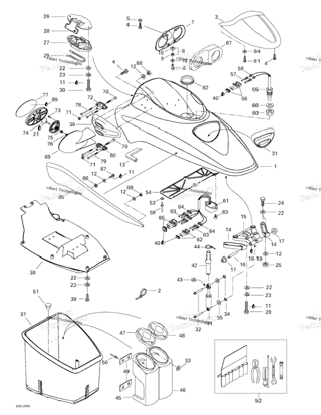 Front Storage Compartment