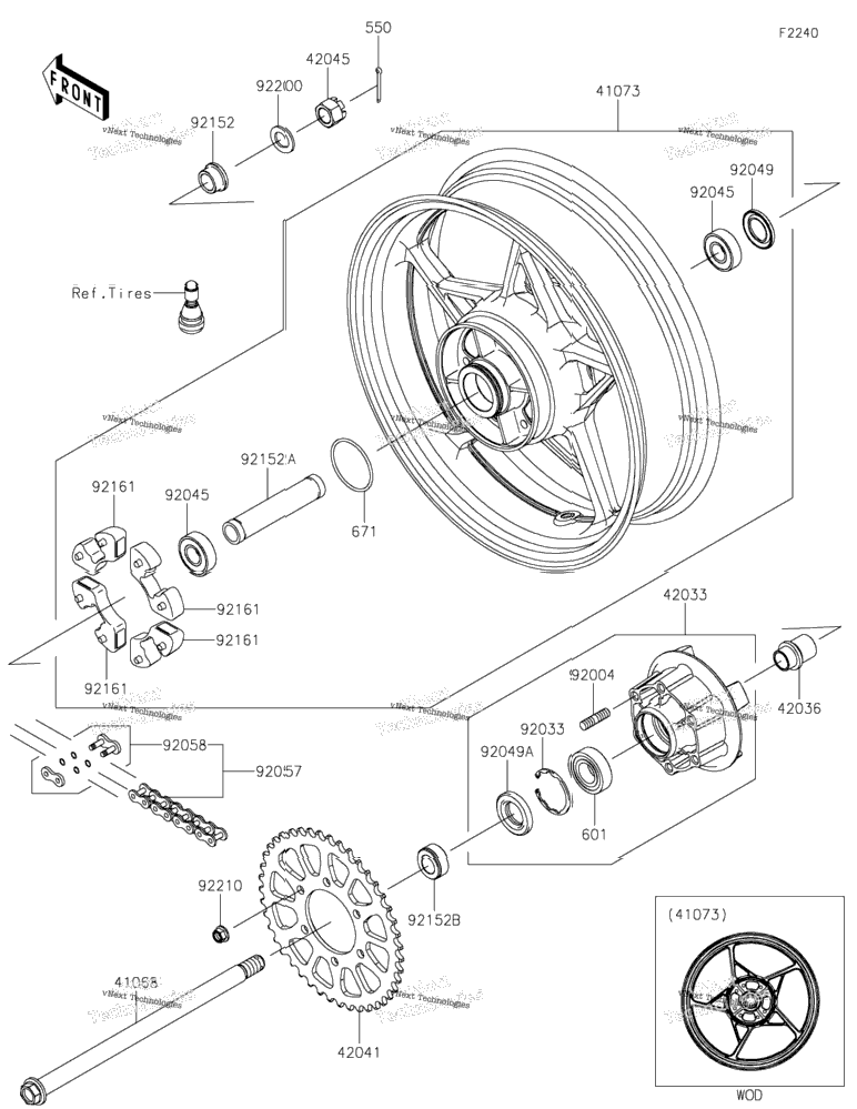 Rear Wheel/Chain