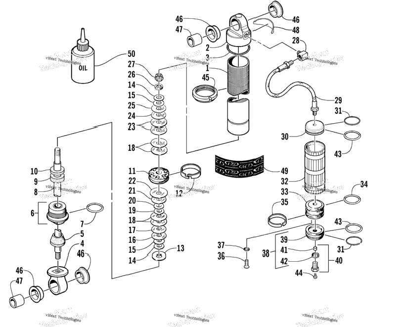 Front Suspension Shock Absorber