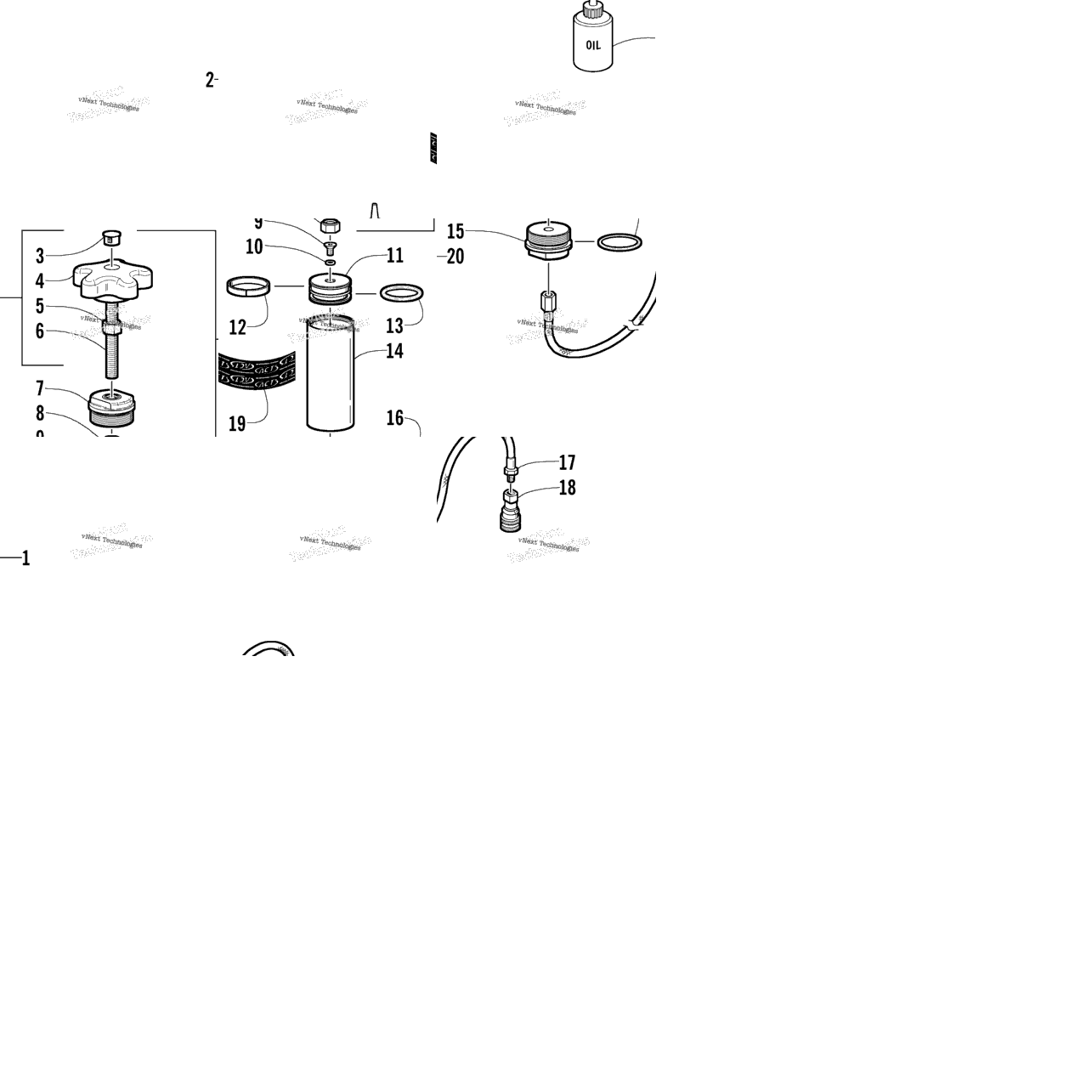 Remote Shock Limiter Assembly