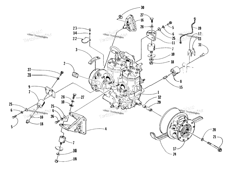 Engine And Related Parts