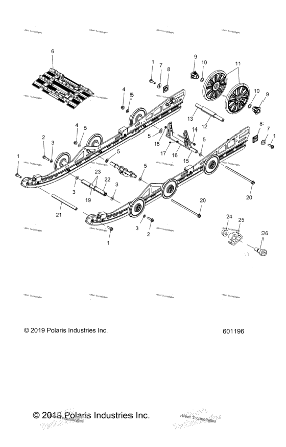 Suspension, Rear & Track