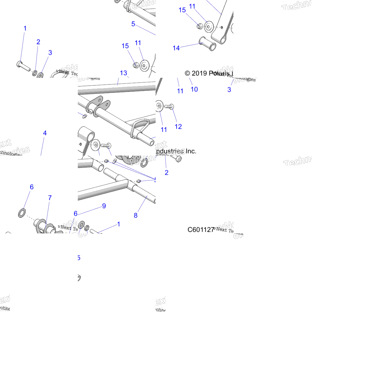 Suspension, Torque Arm, Front