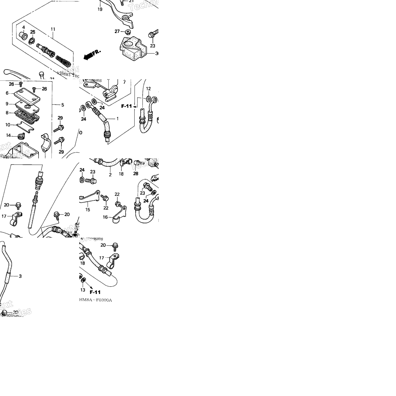 Front Brake Master Cylinder