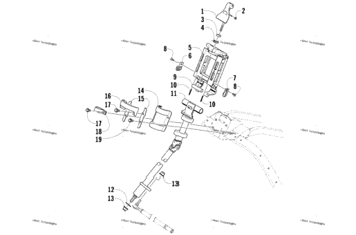 Steering Post Assembly
