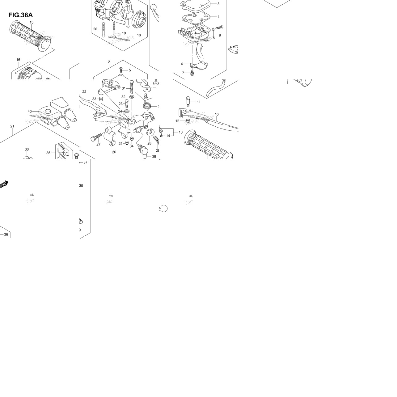 Handle Lever (Model K4/K5/K6/K7)
