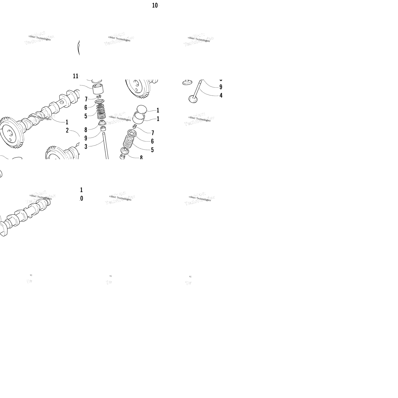 Camshaft/Valve Assembly