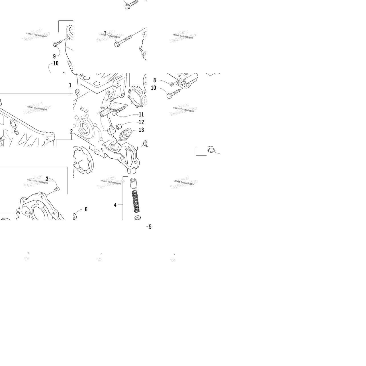 Timing Chain Cover/Oil Pump Assembly