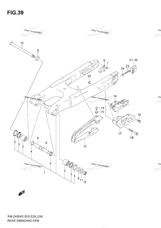 Rear Swinging Arm