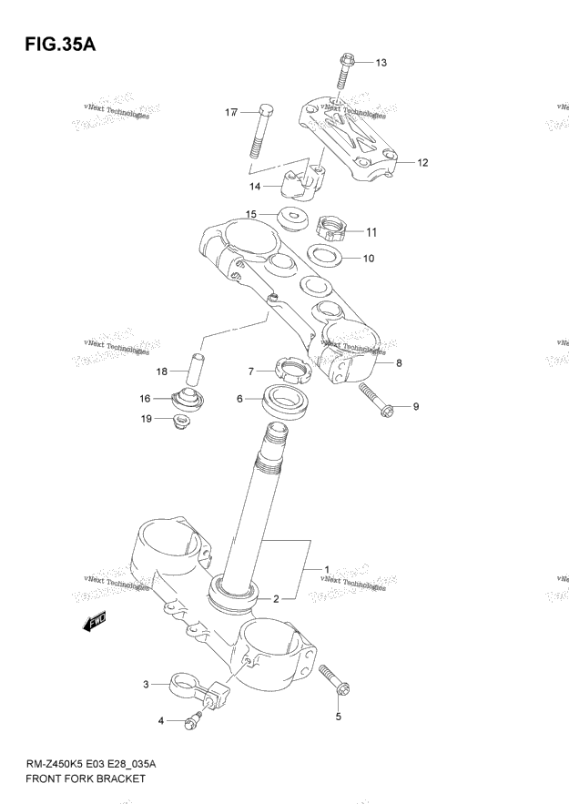 Steering Stem (Model K7)