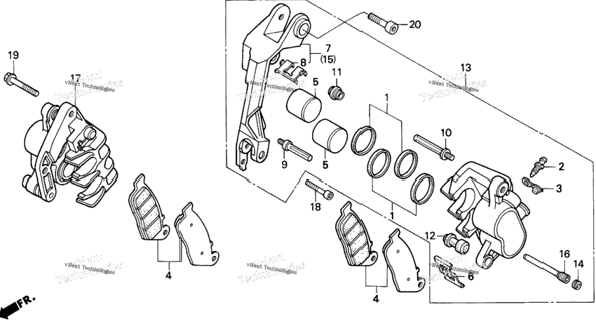 Fr. Brake Caliper