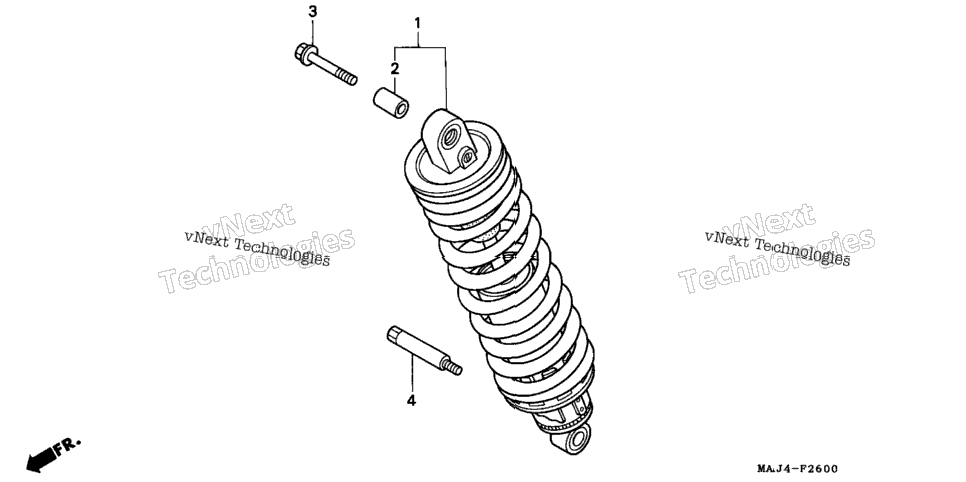 Rear Shock Asborber