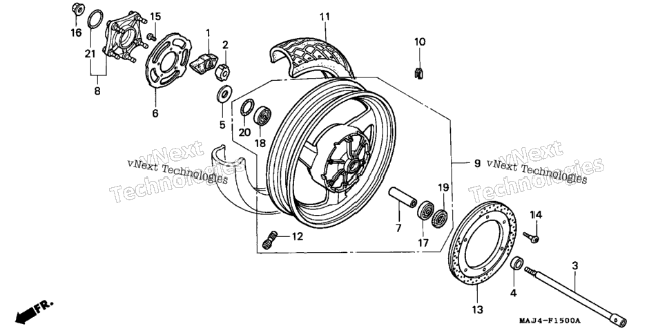 Rear Wheel