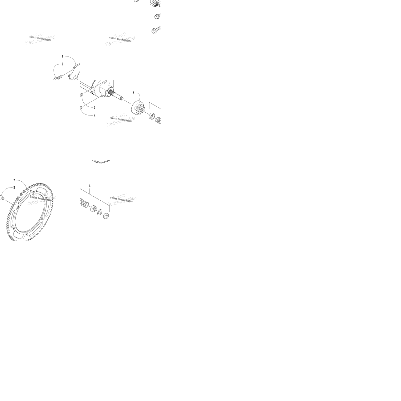 Starter Motor Assembly