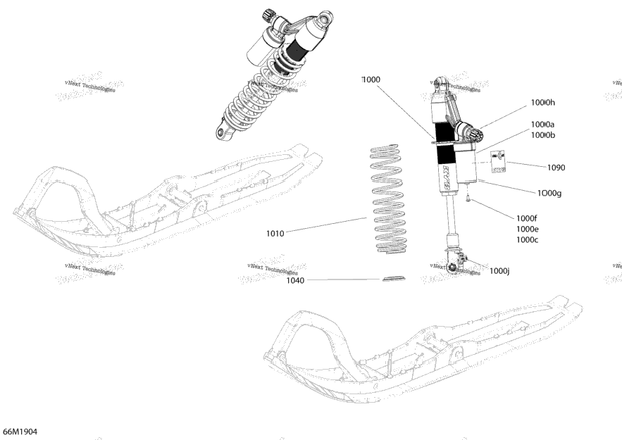 Front Shocks - Packages 137 & 146