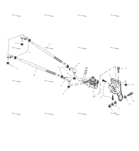 Gearcase Selector Mounting A00cd50fb