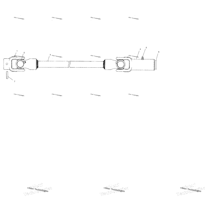 Prop Shaft A00cd50aa
