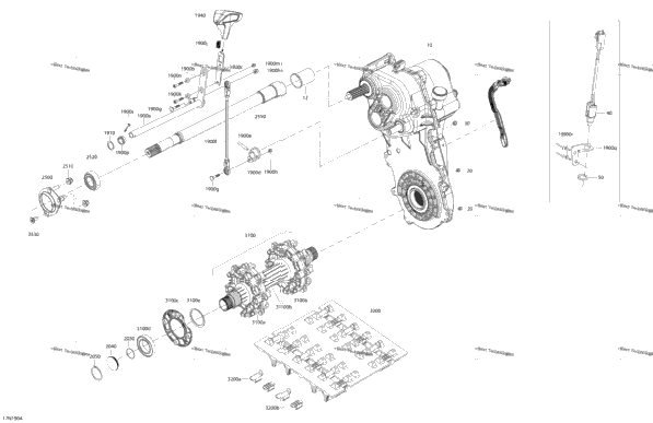 Drive Train - 800R E-Tec
