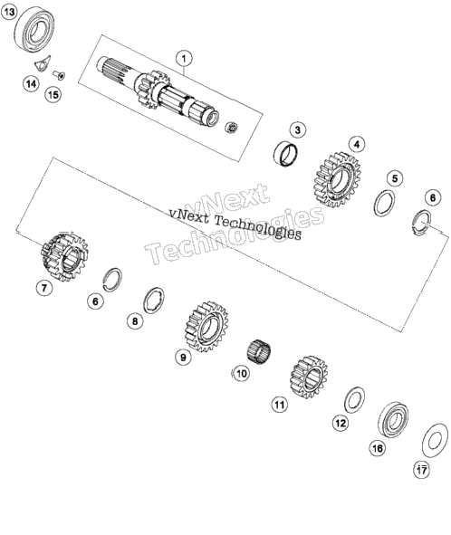 Transmission I - Main Shaft