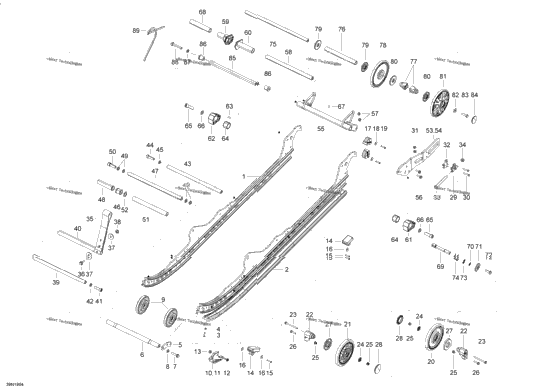 Rear Suspension - Lower Section - Se