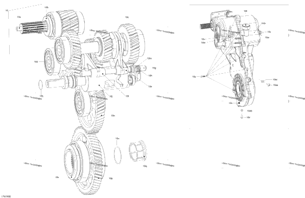 Transmission Fast Ratio - 800R E-Tec