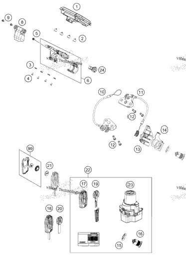 Instruments / Lock System