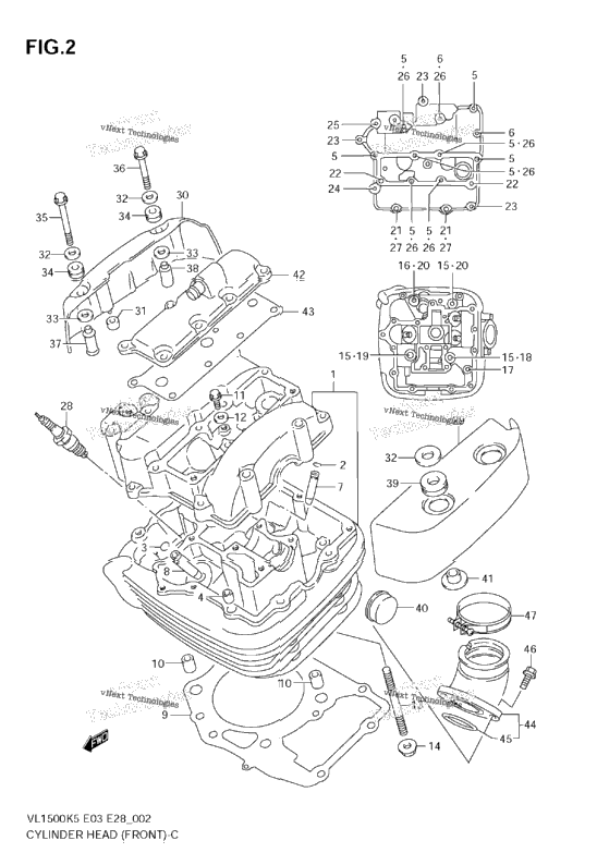 Cylinder Head (Front)