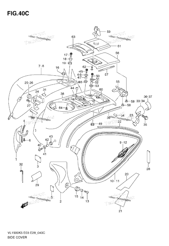 Side Cover (Model K9)