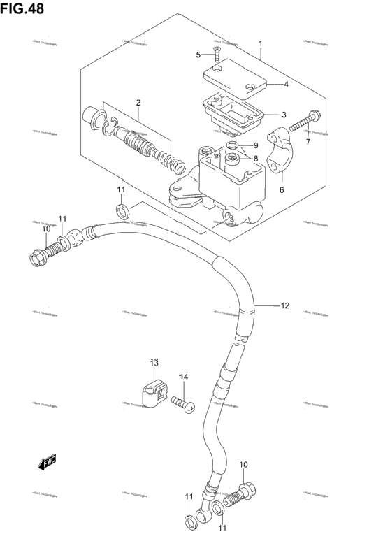 Front Master Cylinder