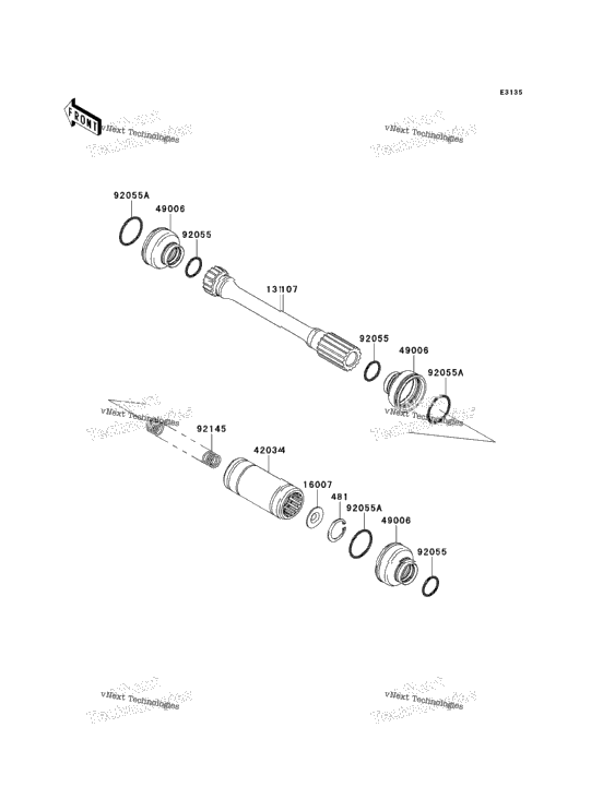 Drive Shaft-Propeller
