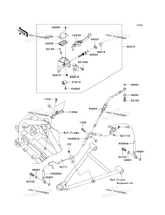 Front Master Cylinder